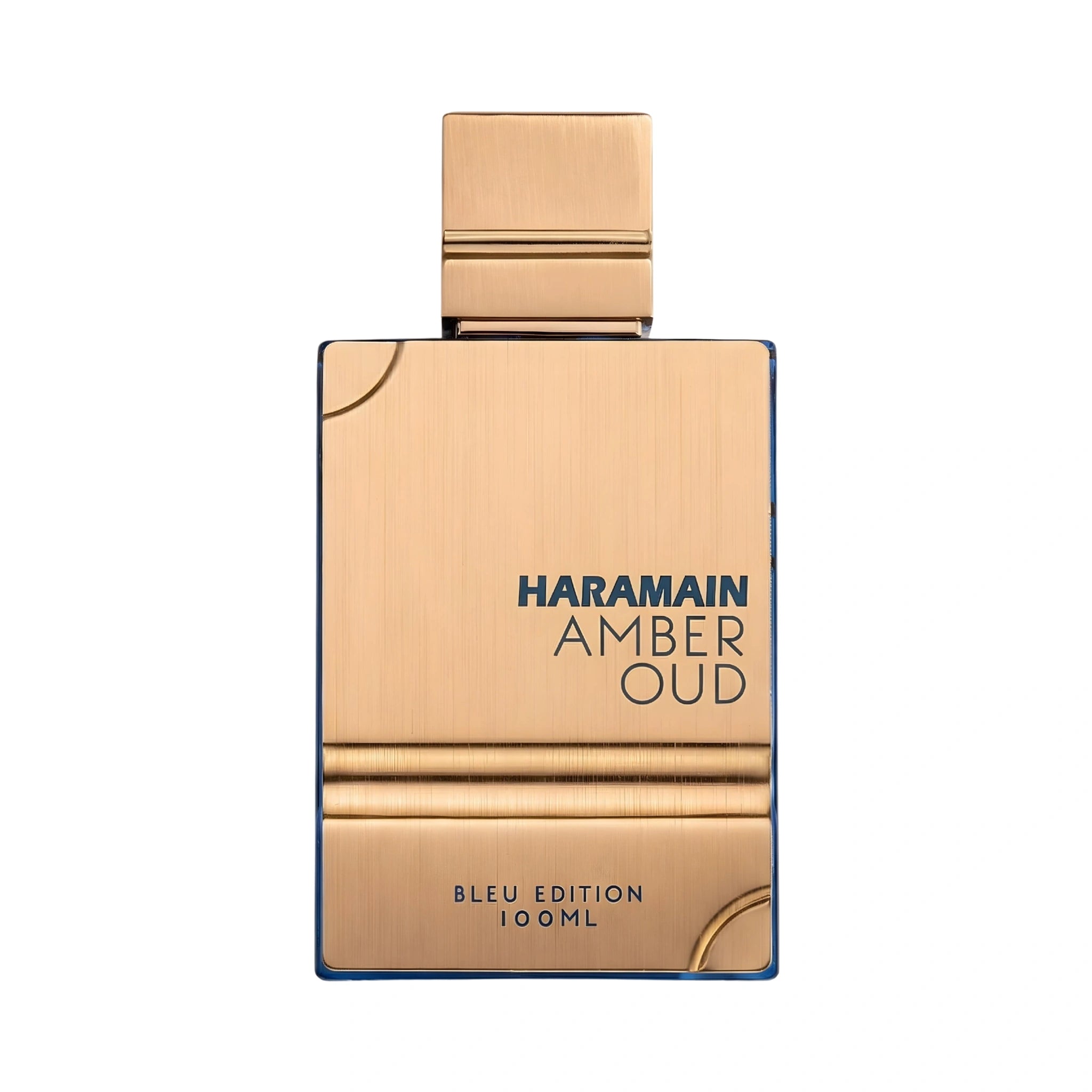 Botella de Amber Oud Bleu Edition Al Haramain Eau de Parfum Para Hombre