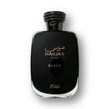 Frasco de Hawas Black Rasasi Eau de Parfum Para Hombre