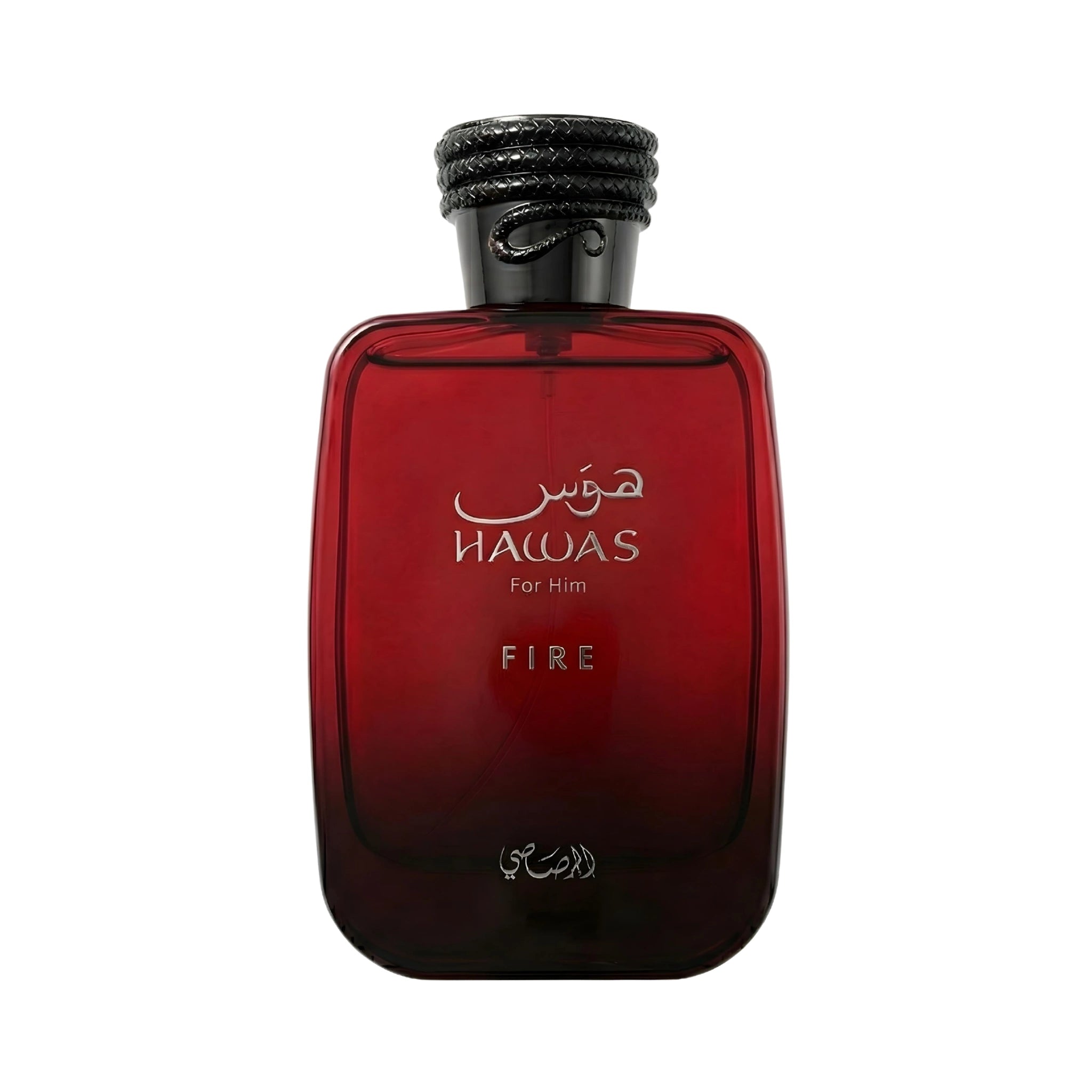 Frasco de Hawas Fire Rasasi Eau de Parfum Para Hombre