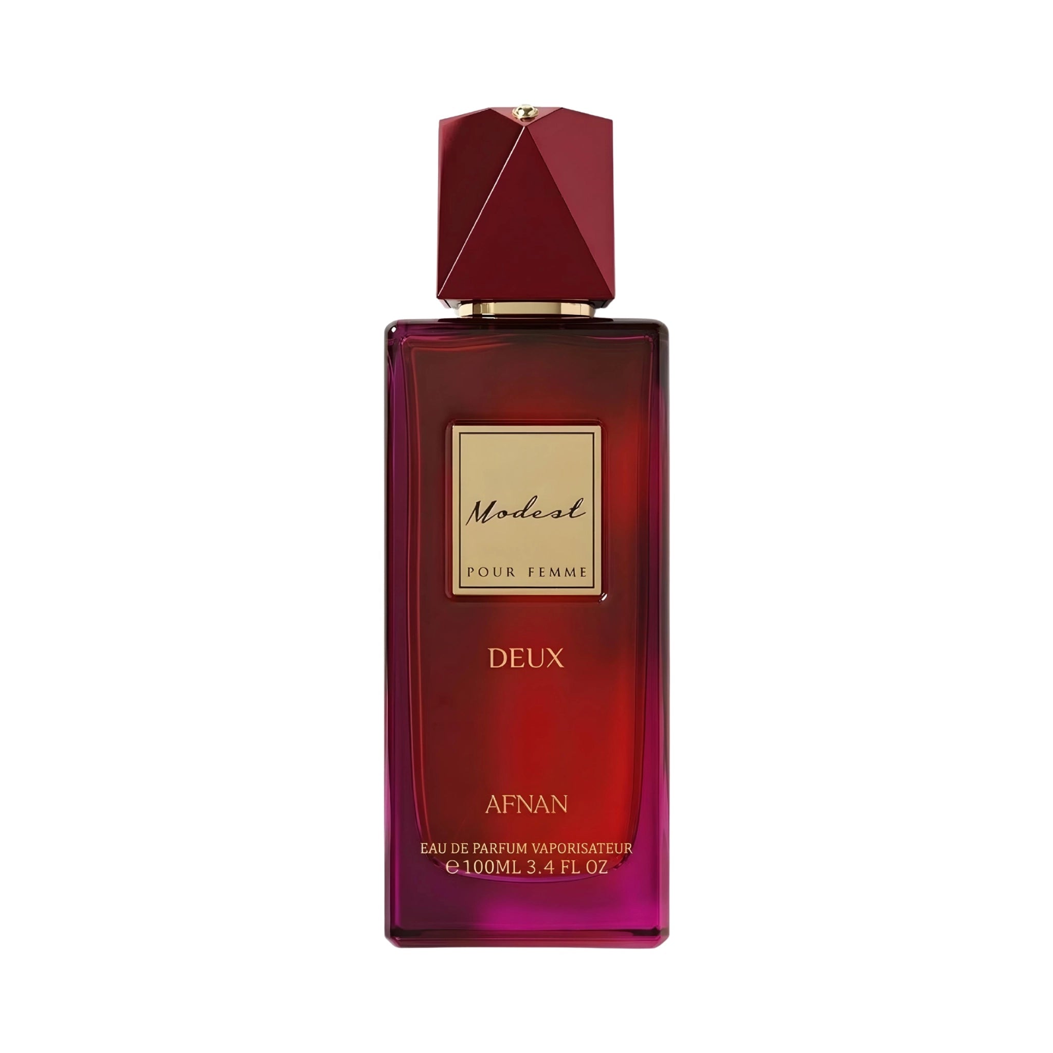 Frontal del Modest Deux Afnan Eau de Parfum Para Mujer