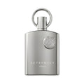 Frasco del perfume Supremacy Silver Afnan Eau de Parfum Para Hombre